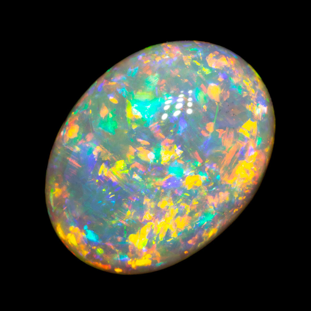 7.56 ct double-sided gem crystal opal 15.2x11.7x7.3mm