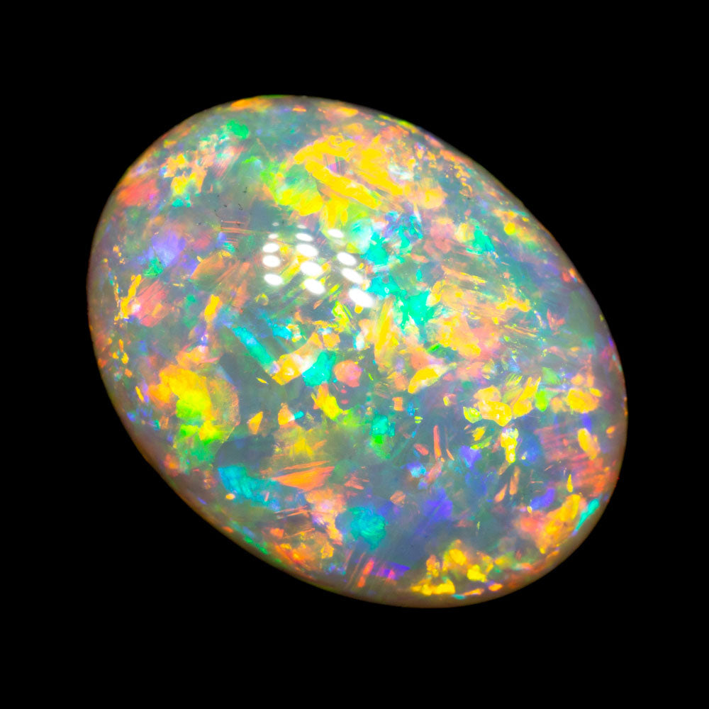 7.56 ct double-sided gem crystal opal 15.2x11.7x7.3mm