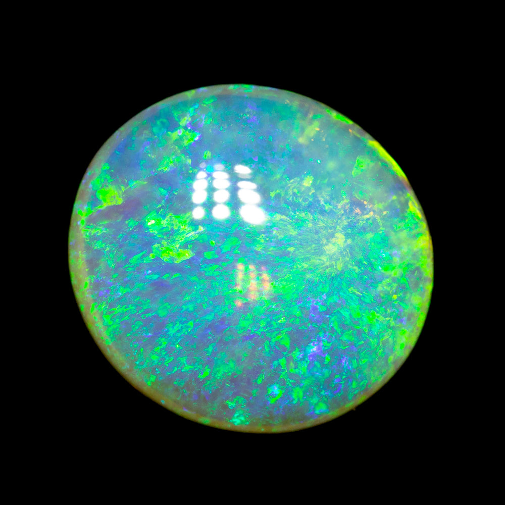 7.75 ct double-sided crystal opal 14.2x13.1x6.7mm