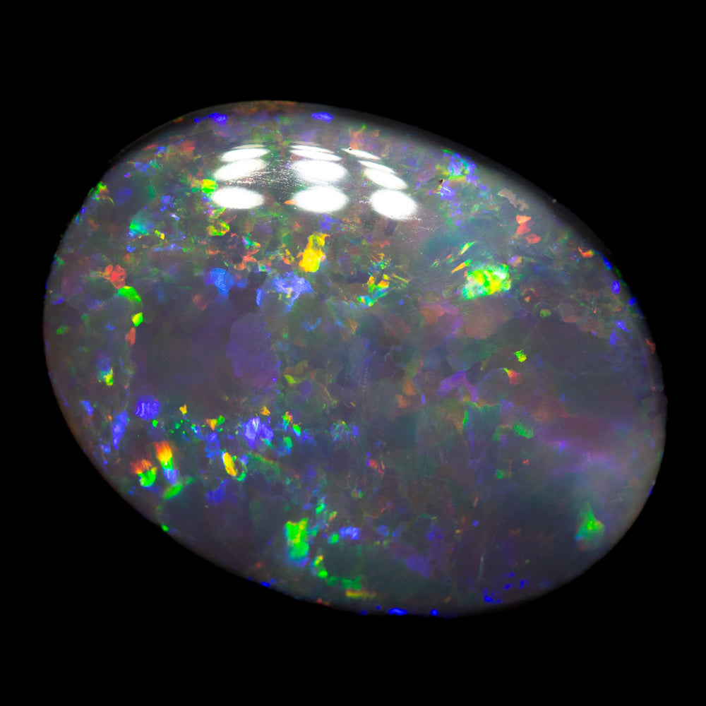 7.82 ct black opal 18x14x5 mm