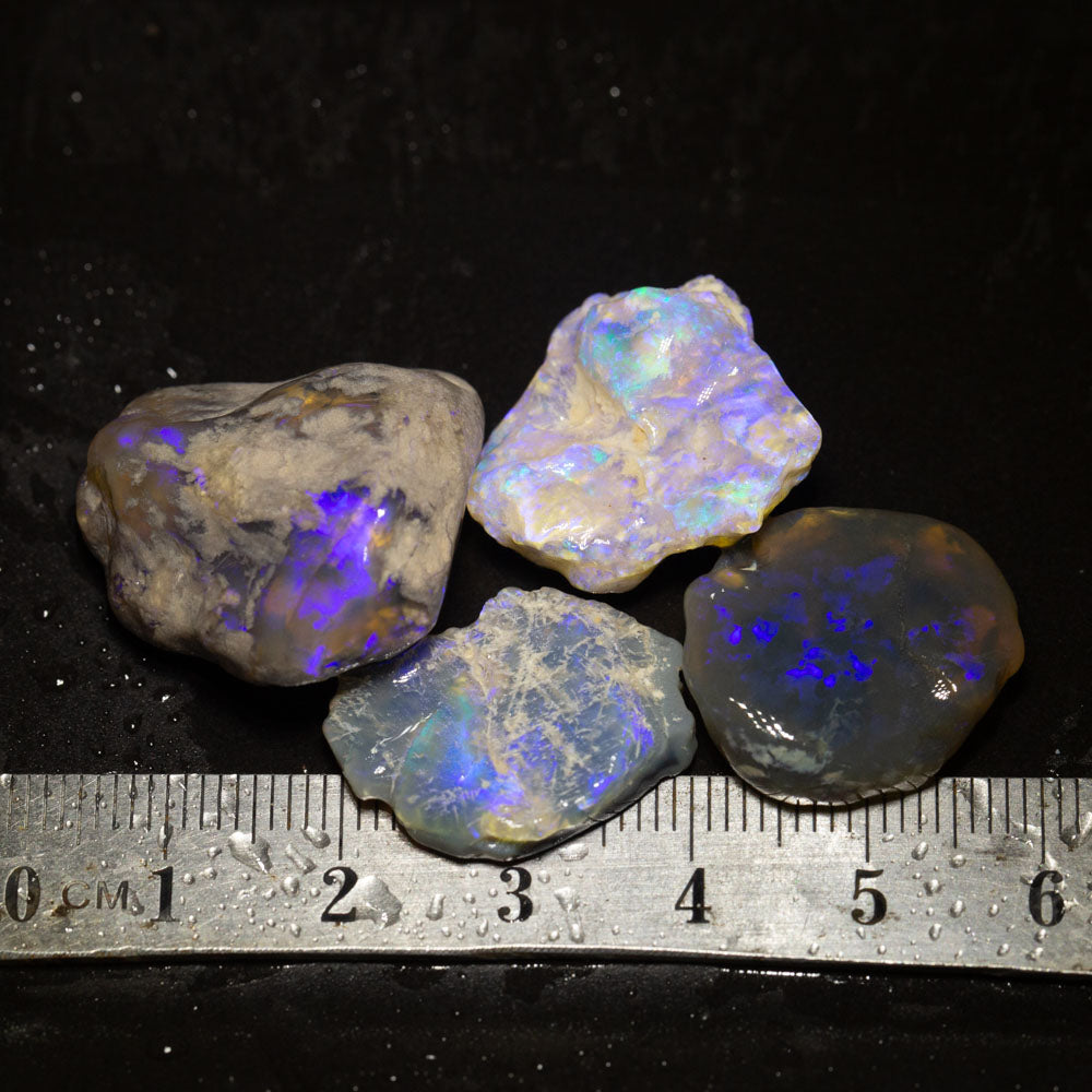 72 ct rough opal parcel 4pc