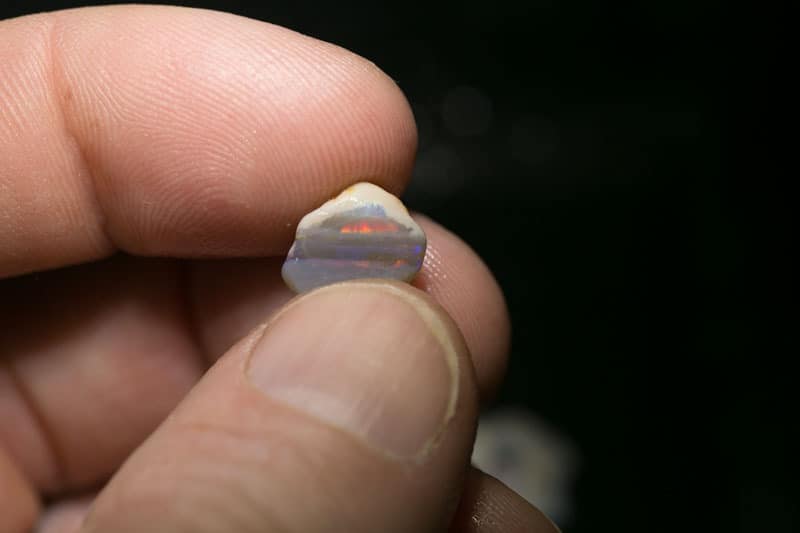 77 ct rough opal parcel for intermediate cutters