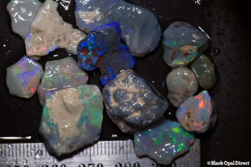 77 ct rough opal beginners parcel 13 pieces