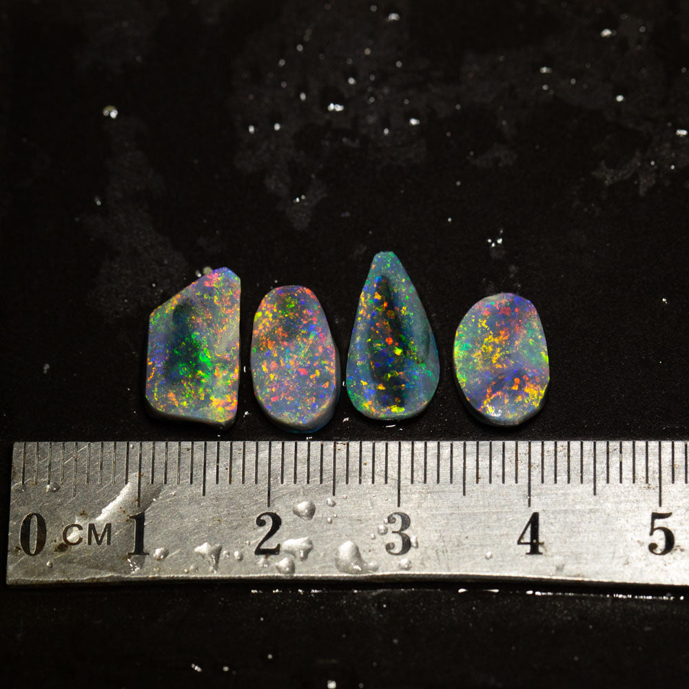 7 ct opal rub parcel 4pc