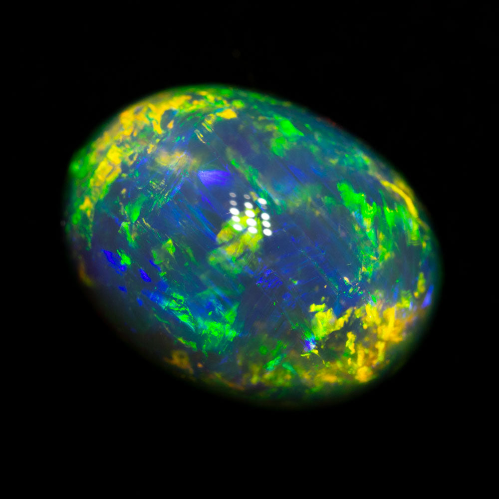 8.07 ct black opal 13.6x10.4x9.2mm