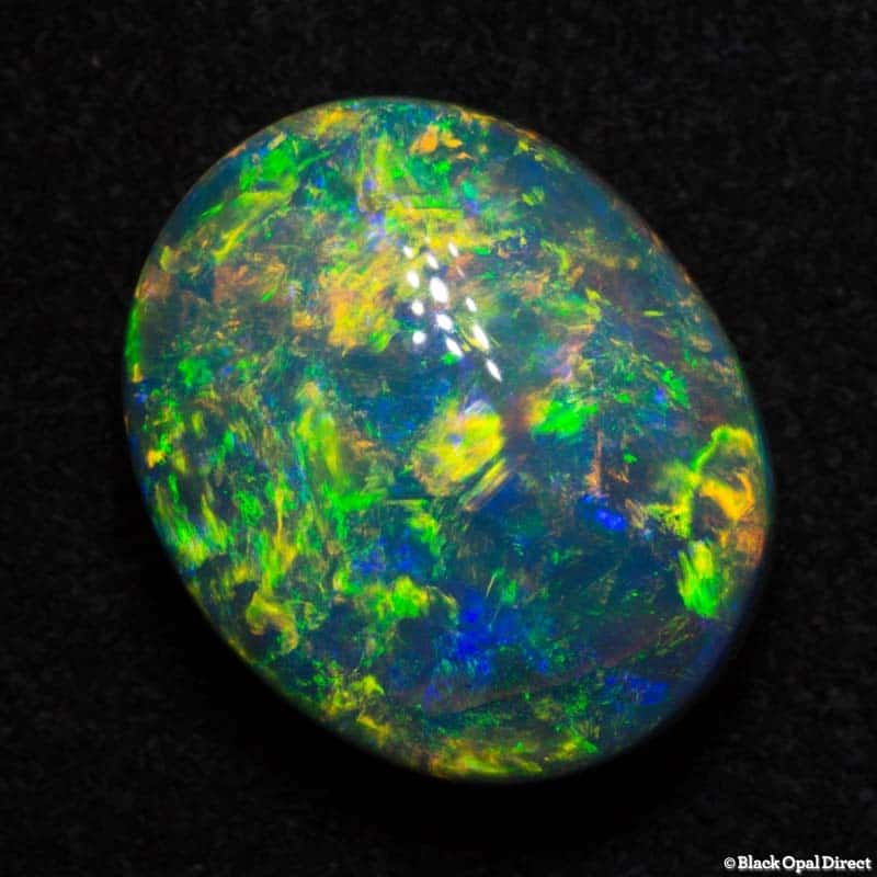 8.20ct black opal2