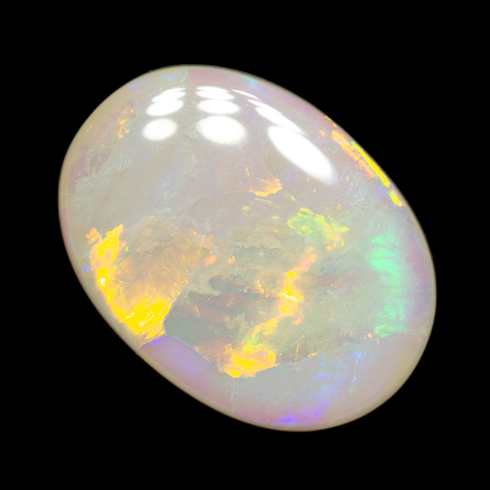 8.39 ct dark opal 18.8x13.9x4.5mm