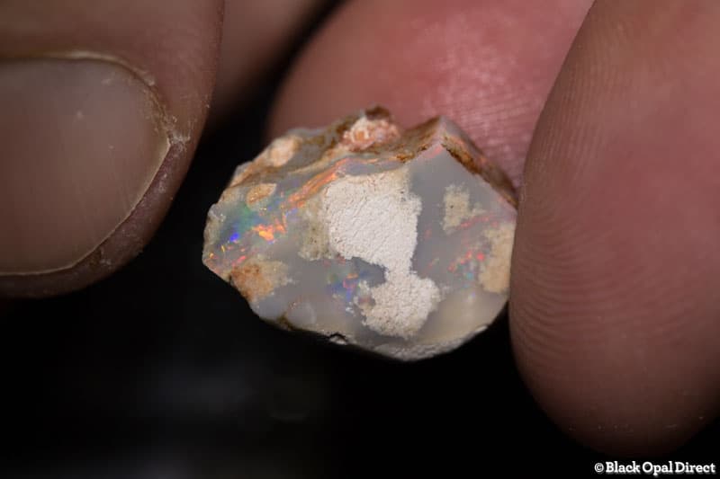 8.53 ct rough opal piece 18mm across
