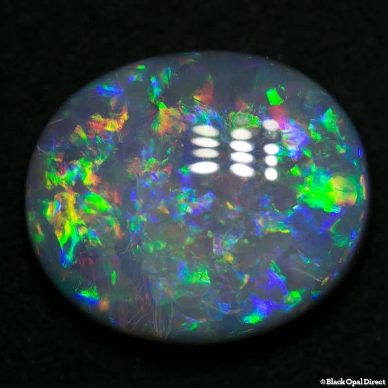8.86ct semi black opal