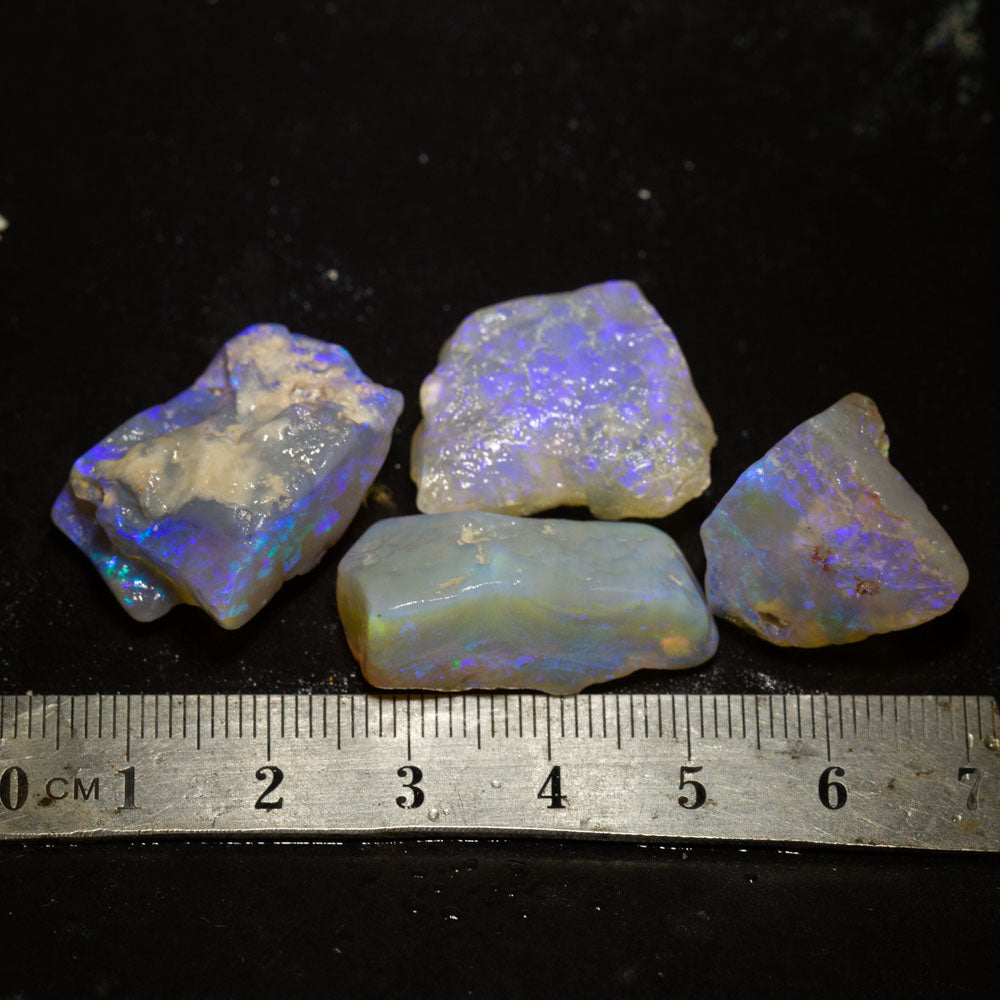 82 ct rough opal parcel 4pc