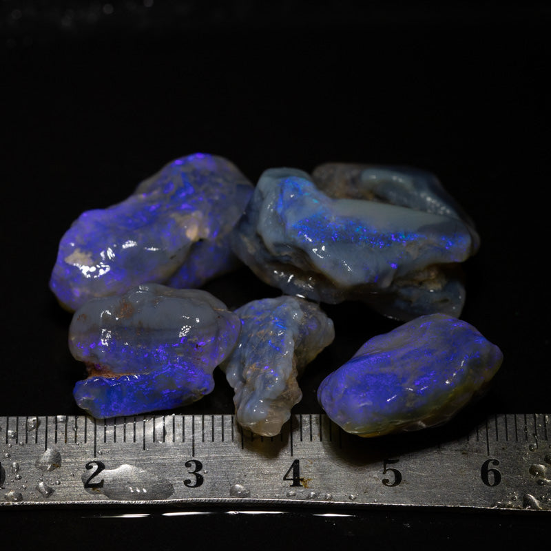 82 ct rough opal parcel 5pc