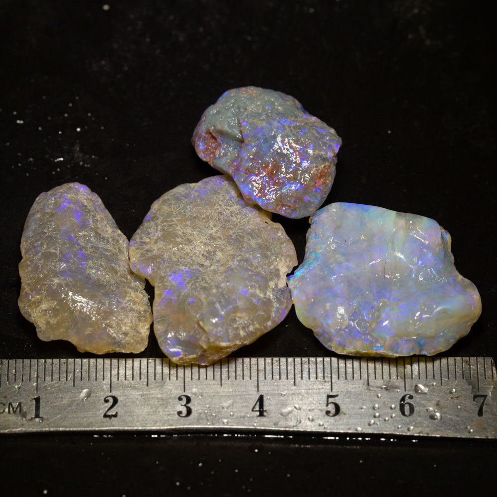 86 ct rough opal parcel 4pc