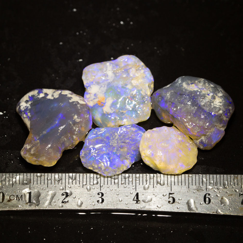 86 ct rough opal parcel 5pc