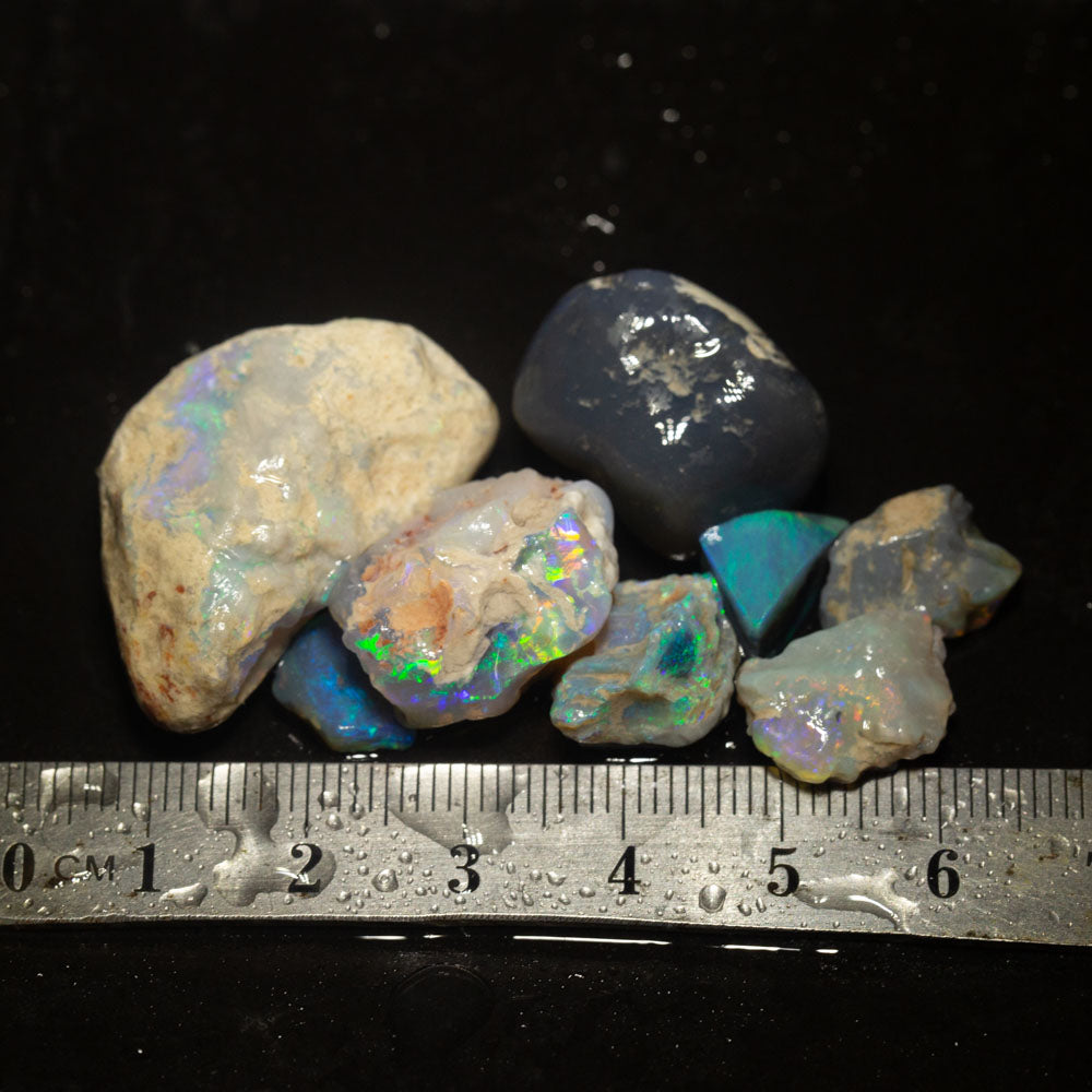 88 ct rough opal parcel 8pc
