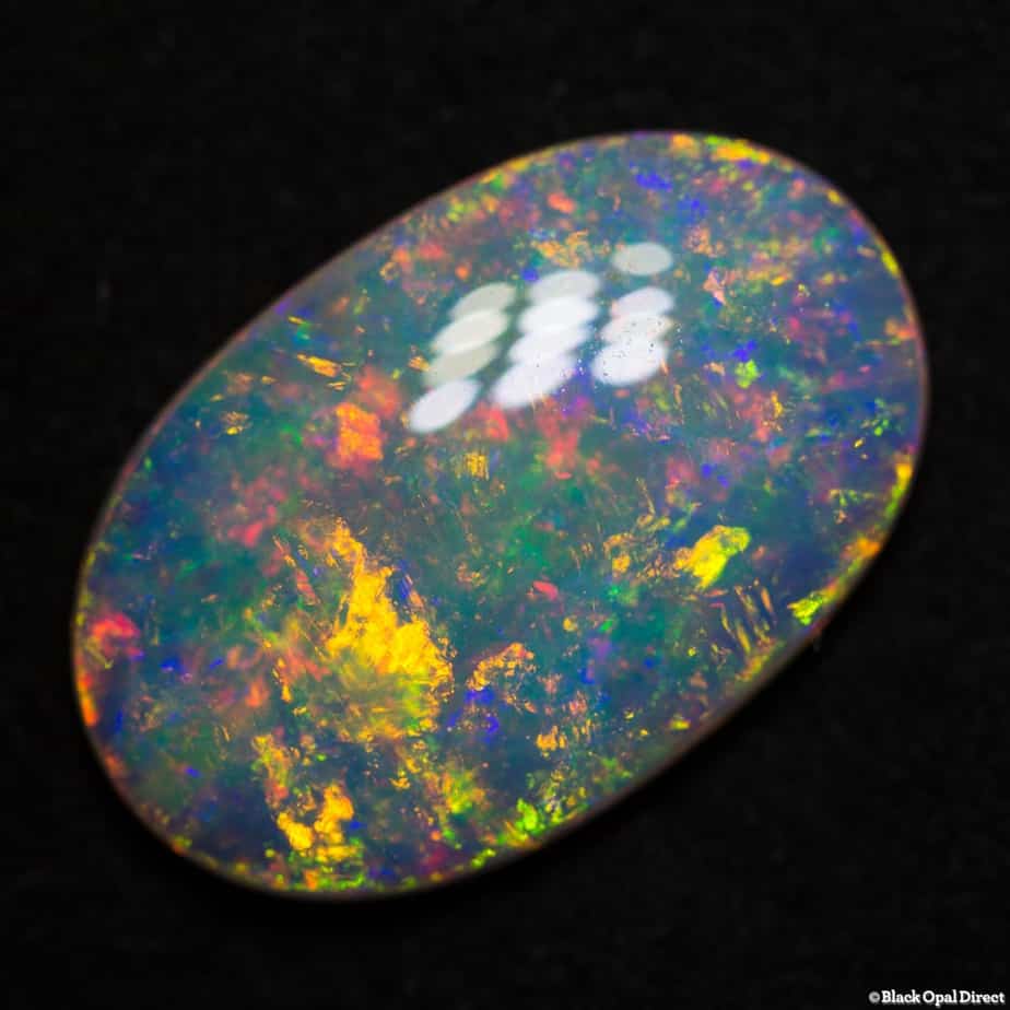 9.38ct Andamooka crystal opal1