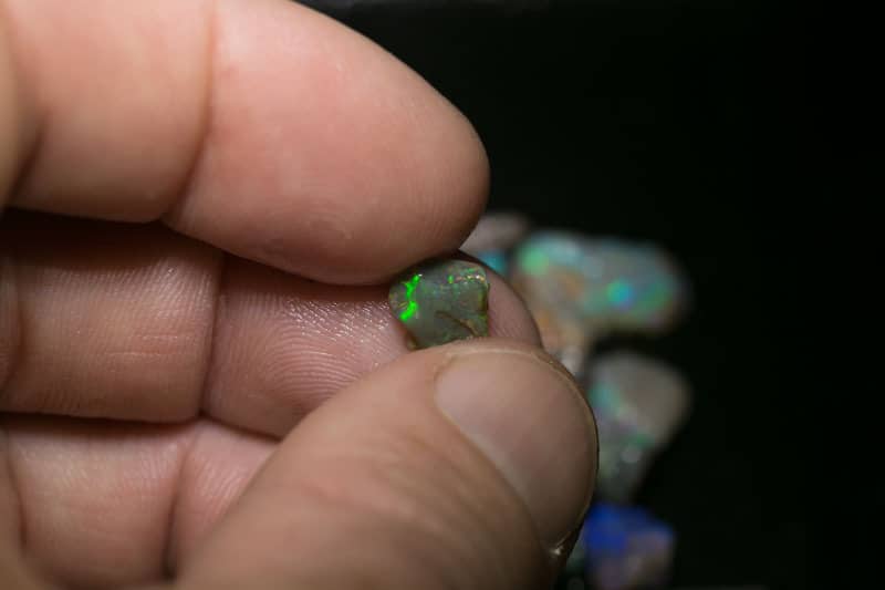 91 ct rough opal parcel for intermediate to advanced 32 pc