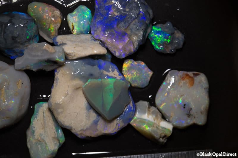 98ct rough opal parcel 16pc