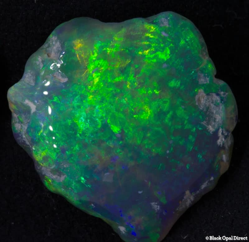 8.03 ct free shape polished opal nobby 13x12x5mm