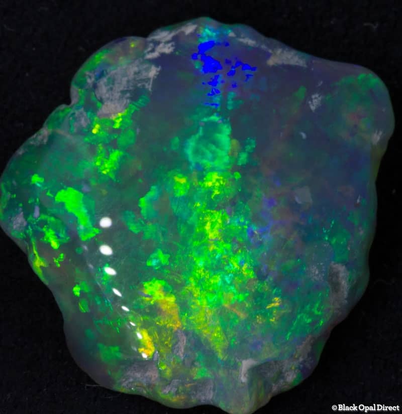 8.03 ct free shape polished opal nobby 13x12x5mm