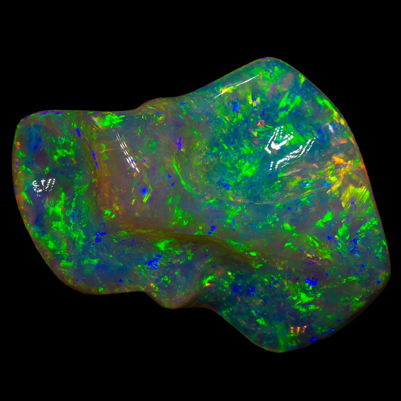 51.48 ct gem opal carving 41x30x12mm