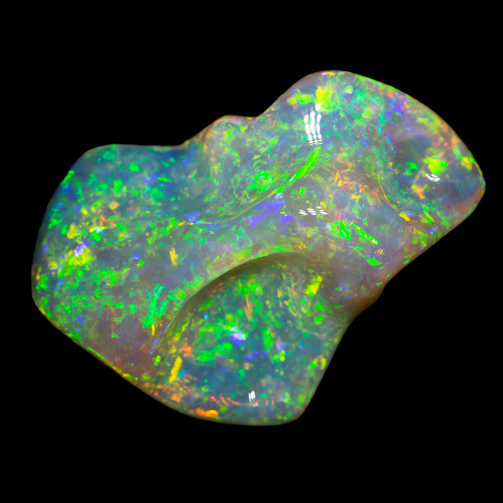 51.48 ct gem opal carving 41x30x12mm