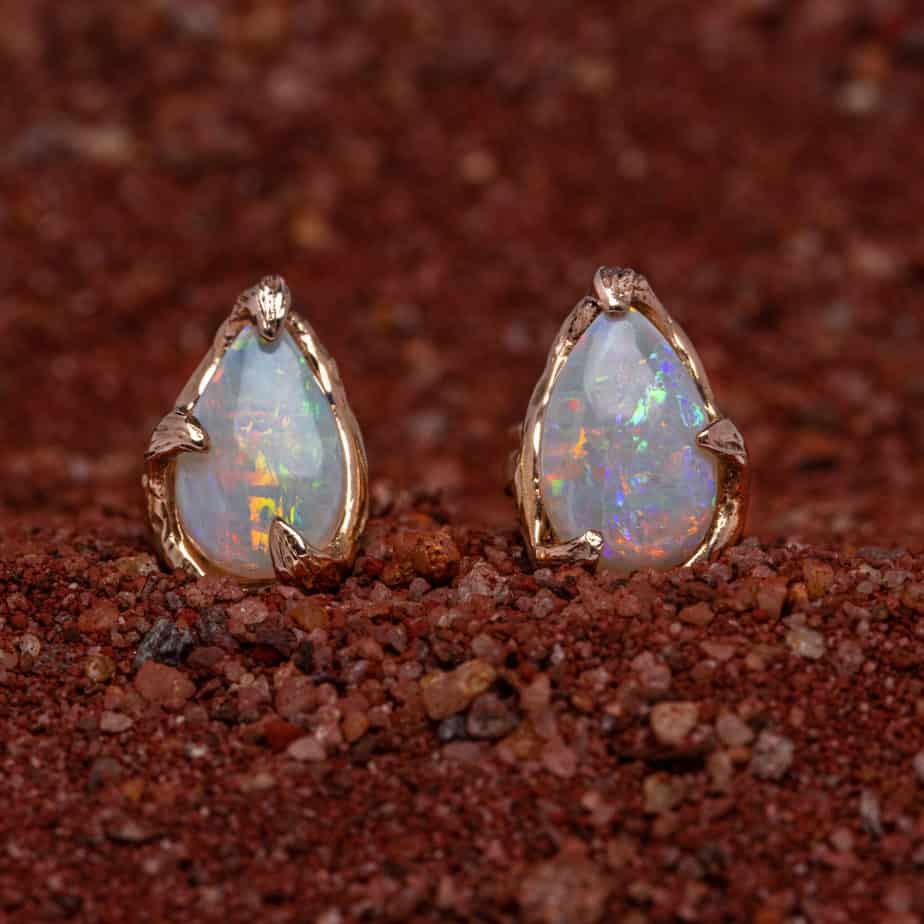 Kindred Opal Earrings Rose