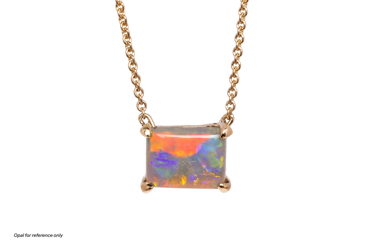 Ruthie Yellow Gold Necklace