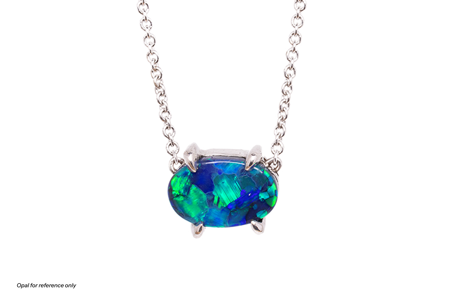 Ruthie White Gold Necklace