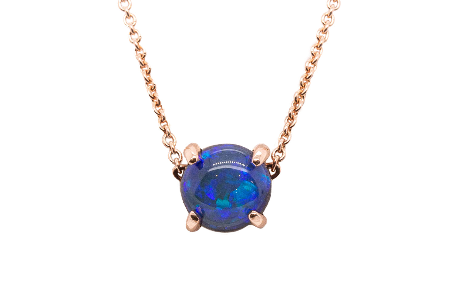 18kt Rose Gold Ruthie Opal Necklace