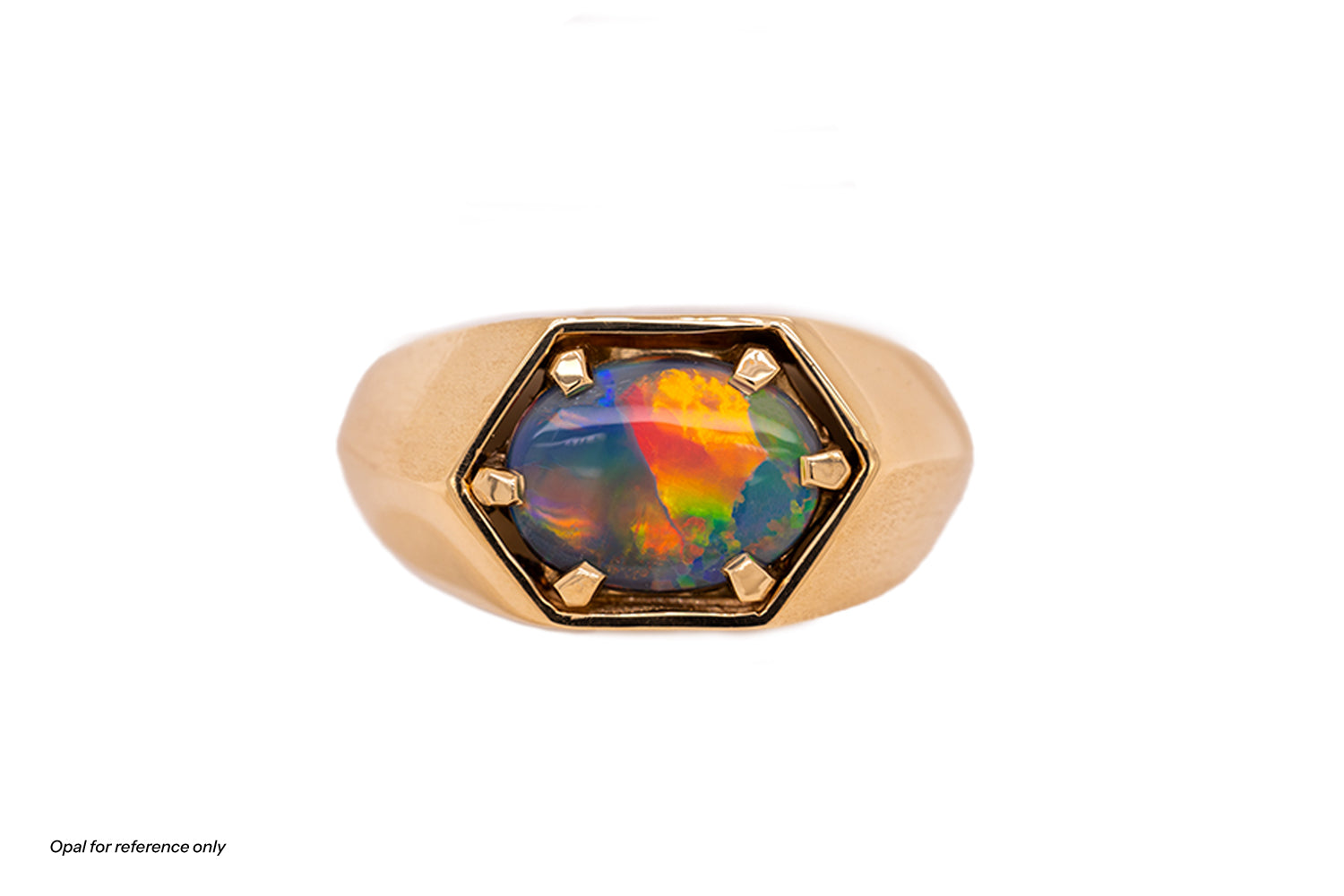 Saxon Yellow Gold Ring