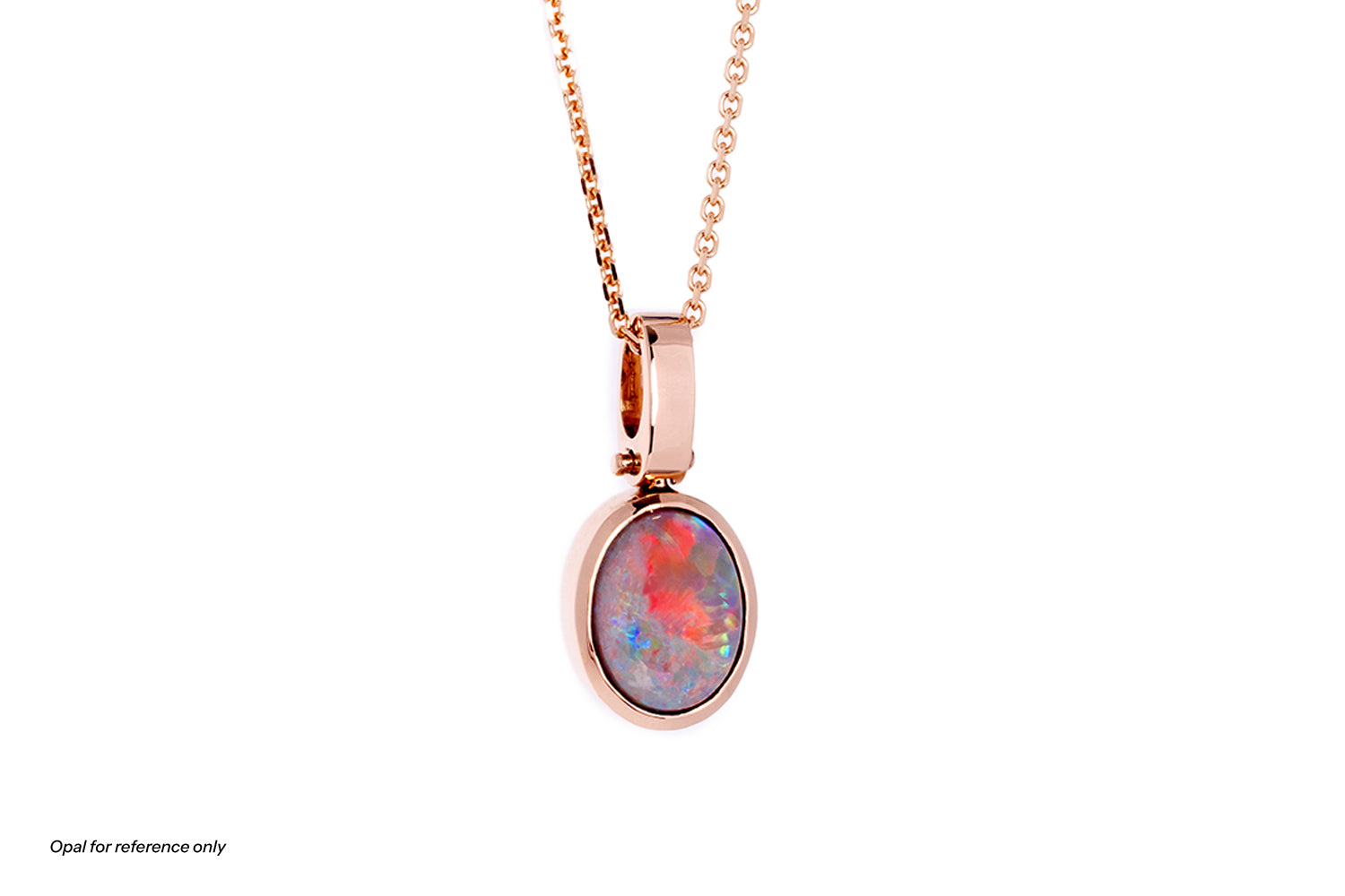Tatiana Rose Gold Necklace