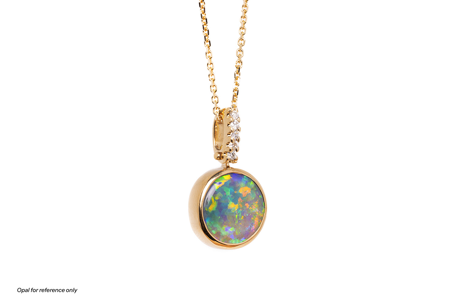 Tatiana Diamond Yellow Gold Necklace