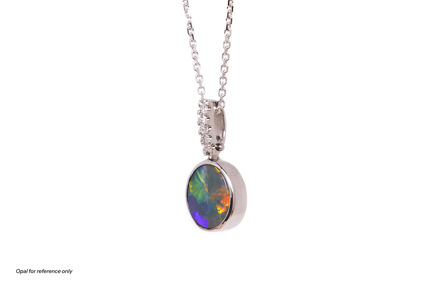 Tatiana Diamond White Gold Necklace