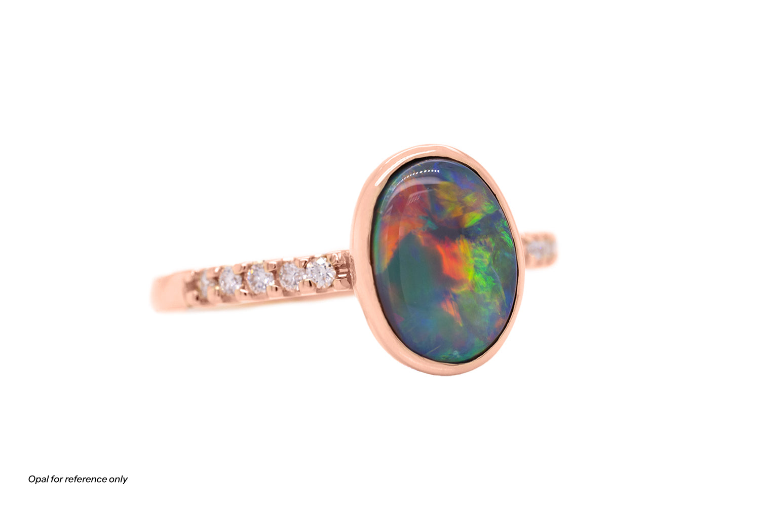 Tatiana Diamond Rose Gold Ring 
