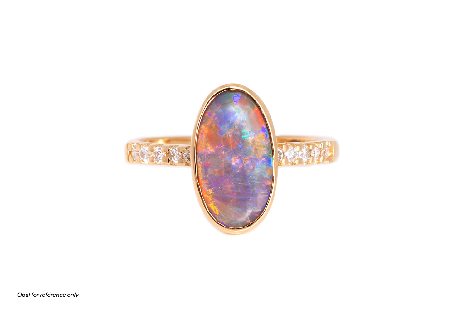 Tatiana Diamond Yellow Gold Ring 