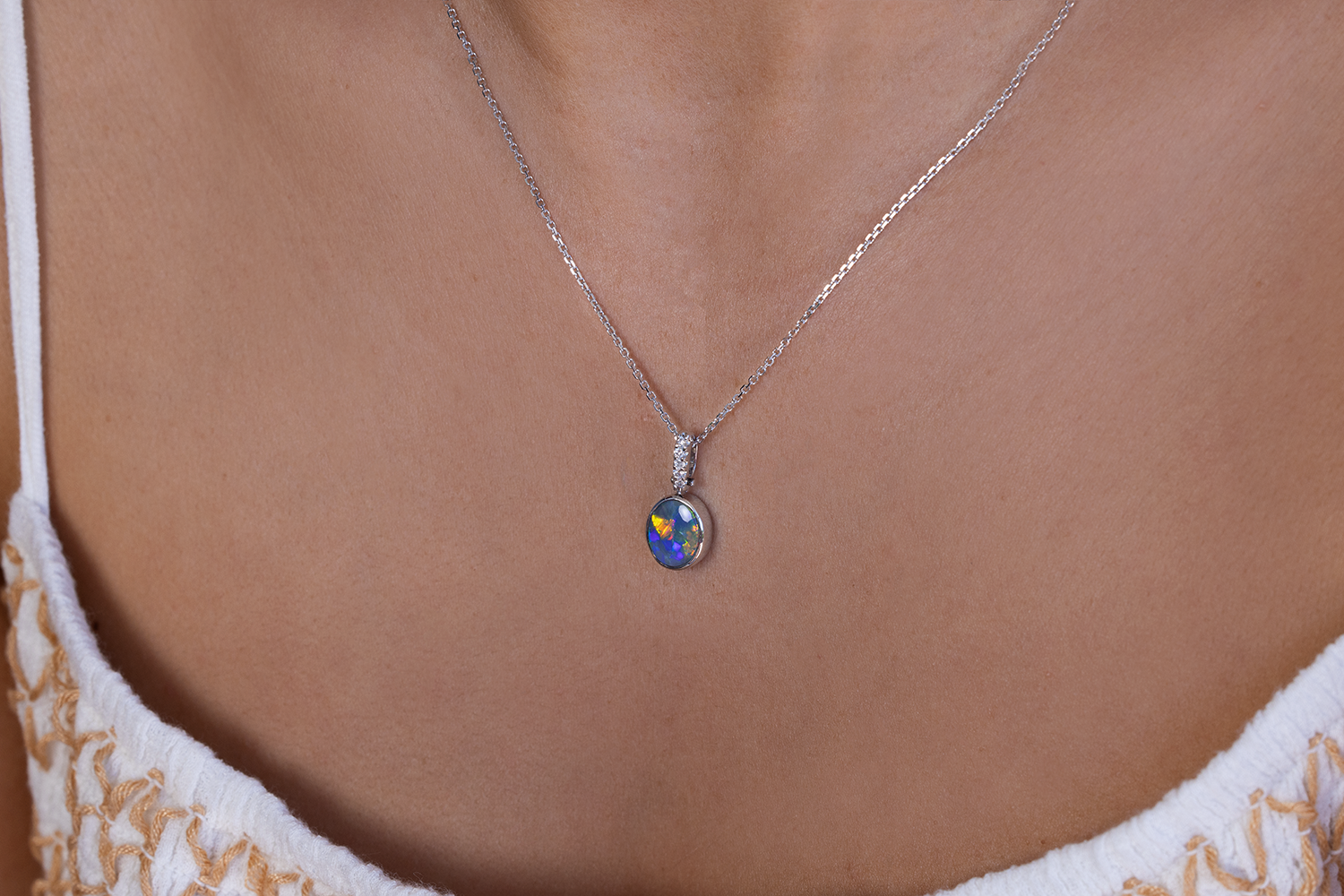 Tatiana Diamond Pendant - Create your own